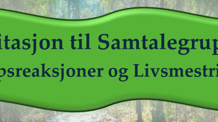 Lenke til artikkel: Invitasjon til Samtalegruppe: Tapsreaksjoner og Livsmestring