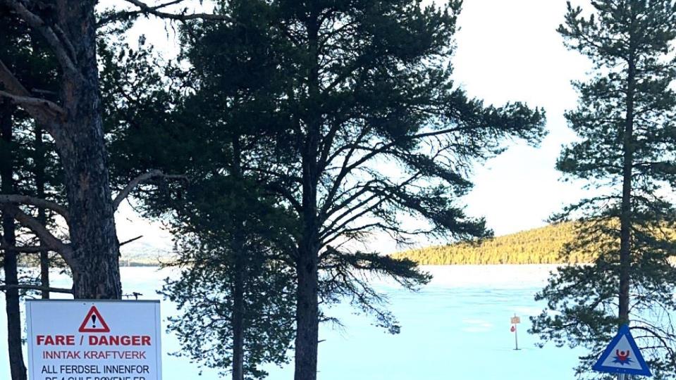 Lenke til artikkel: Advarsel - livsfarlig ferdsel og fiske ved inntak til Savalen kraftverk