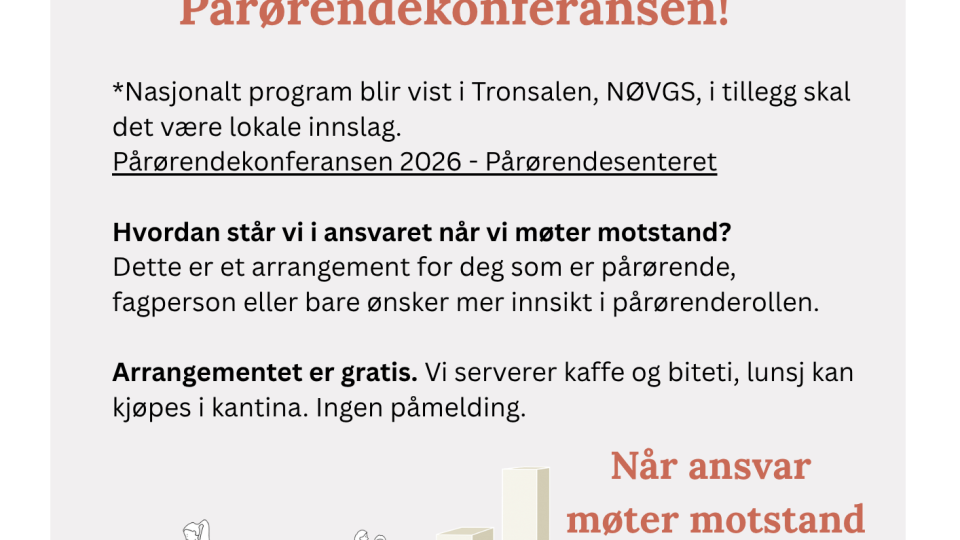 Lenke til artikkel: Pårørendekonferansen 2026